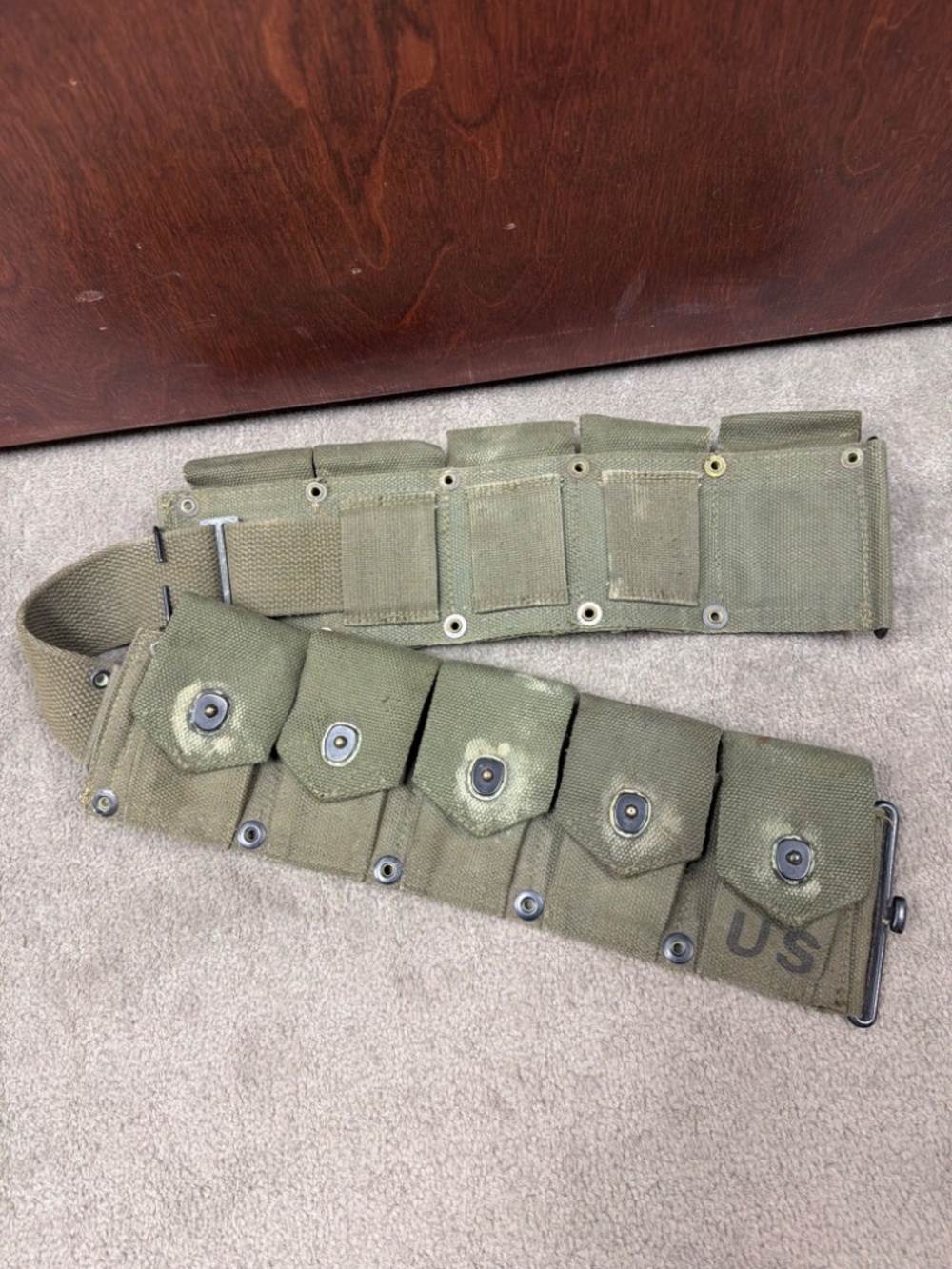 Vintage U.S. M1923 Dismounted Cartridge Belt
